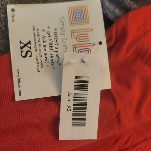 5 julia a line dresses bundle lularoe size xtra small with tags - Picture 3 of 4